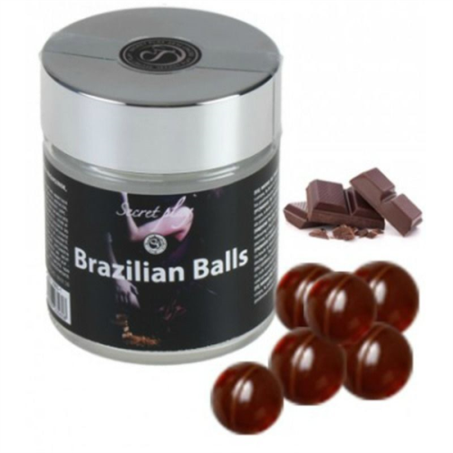 secretplay-tarro-6-brazilian-balls-chocolate-high.png Secretplay Capsulas de Masaje Aroma Chocolate 6 Unidades