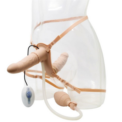 Seven Creations Sevencreations Arnes Doble Pene Con Vibracion