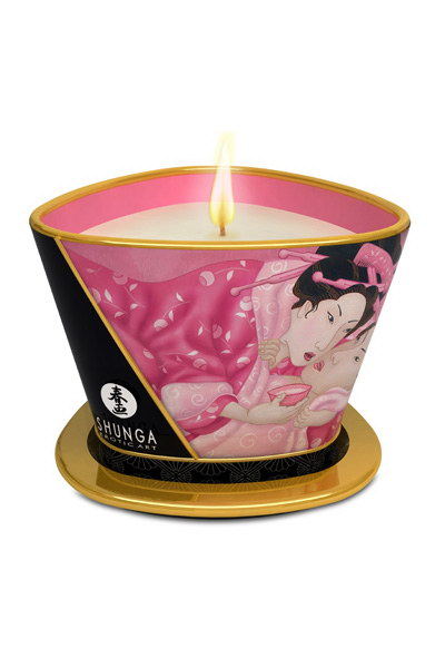Shunga Vela Masaje Rosas De Amor