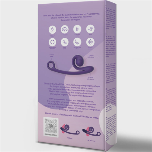 Snail Vibe Curve Vibrador Morado