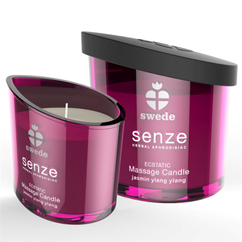 Swede Sweede Senze Ecstatic Vela Masaje - Jazmín, Ylang Ylang