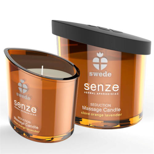 Swede Sweede Senze Seduction Vela Masaje - Clavo, Naranja, Lavanda