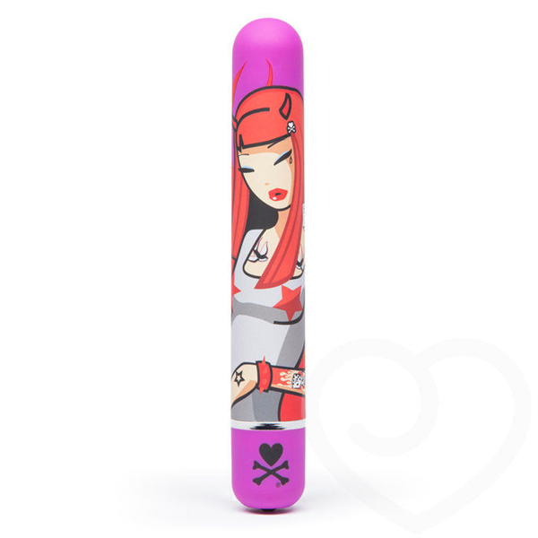 Tokidoki Vibrador Clasico Lila Diseño Diabla