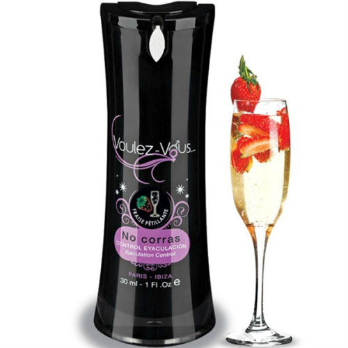Voulez-vous... Gel Retardante Sabor Cava Con Fresas 30 Ml