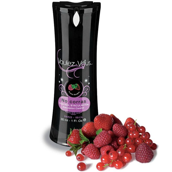 Voulez-vous... Gel Retardante Sabor Frutos Rojos 30 Ml