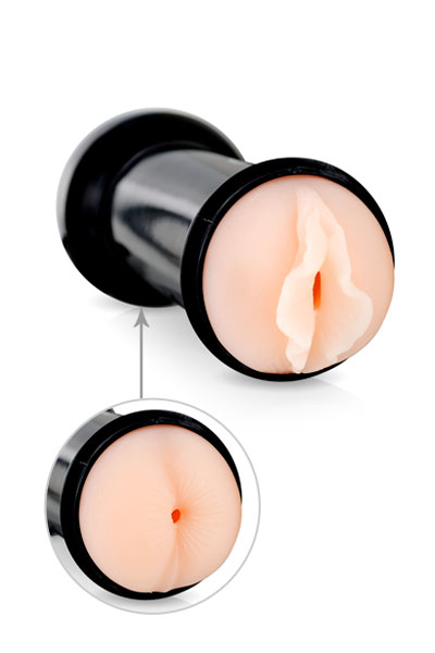 vulcan-doble-bombeado-y-anal-vaginal-high.png Funzone Vulcan - Masturbador Hombre Doble - Anal y Vaginal