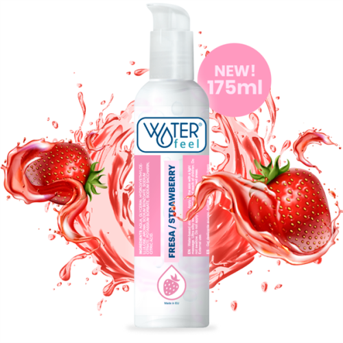 Waterfeel Lubricante Base Agua Sabor Fresa 175 ml