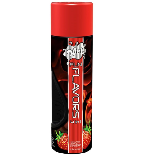 Wet Fun Flavors 4-in-1 Sabor A Fresa Seductiva 302g